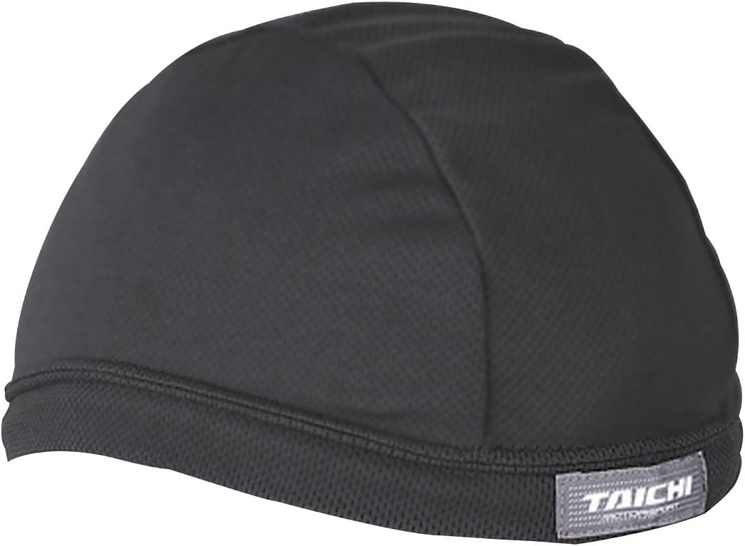 RSタイチ(RS TAICHI) 吸汗速乾 接触冷感 UVカット インナー クールライド ヘルメット インナーキャップ RSC115 BLACK ONE SIZE