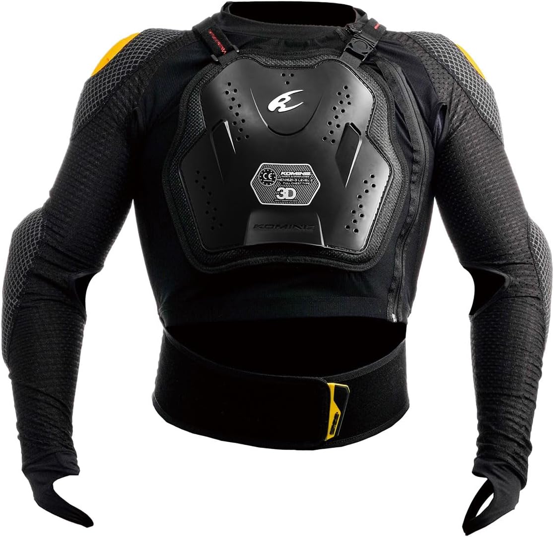 コミネ(KOMINE) バイク用 プロテクター CEレベル2セーフティジャケット ブラック M SK-823 CE規格レベル2 プロテクター